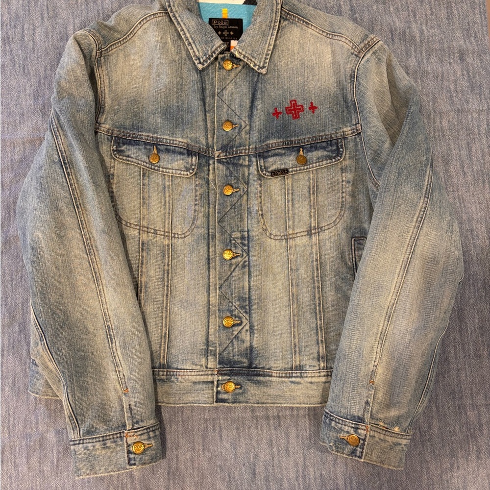 PRL x Naomi Glasses trucker jacket